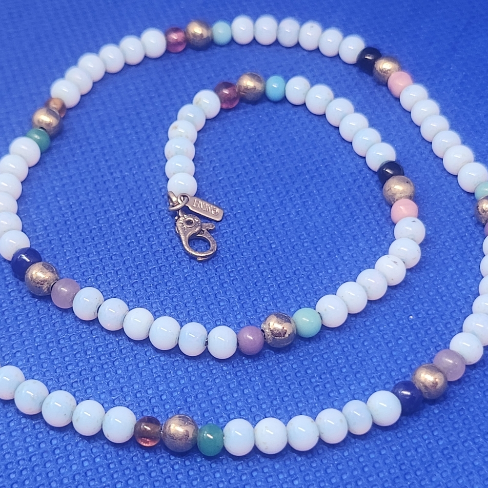 Elegant Multicolor Beaded Necklace
